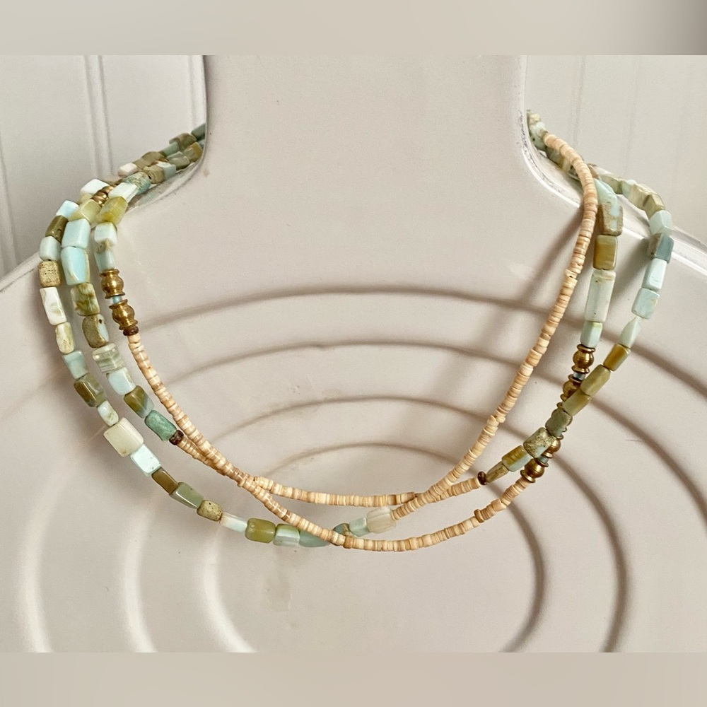 Sundance Catalog Peruvian Opal Necklace - Picture 1 of 4